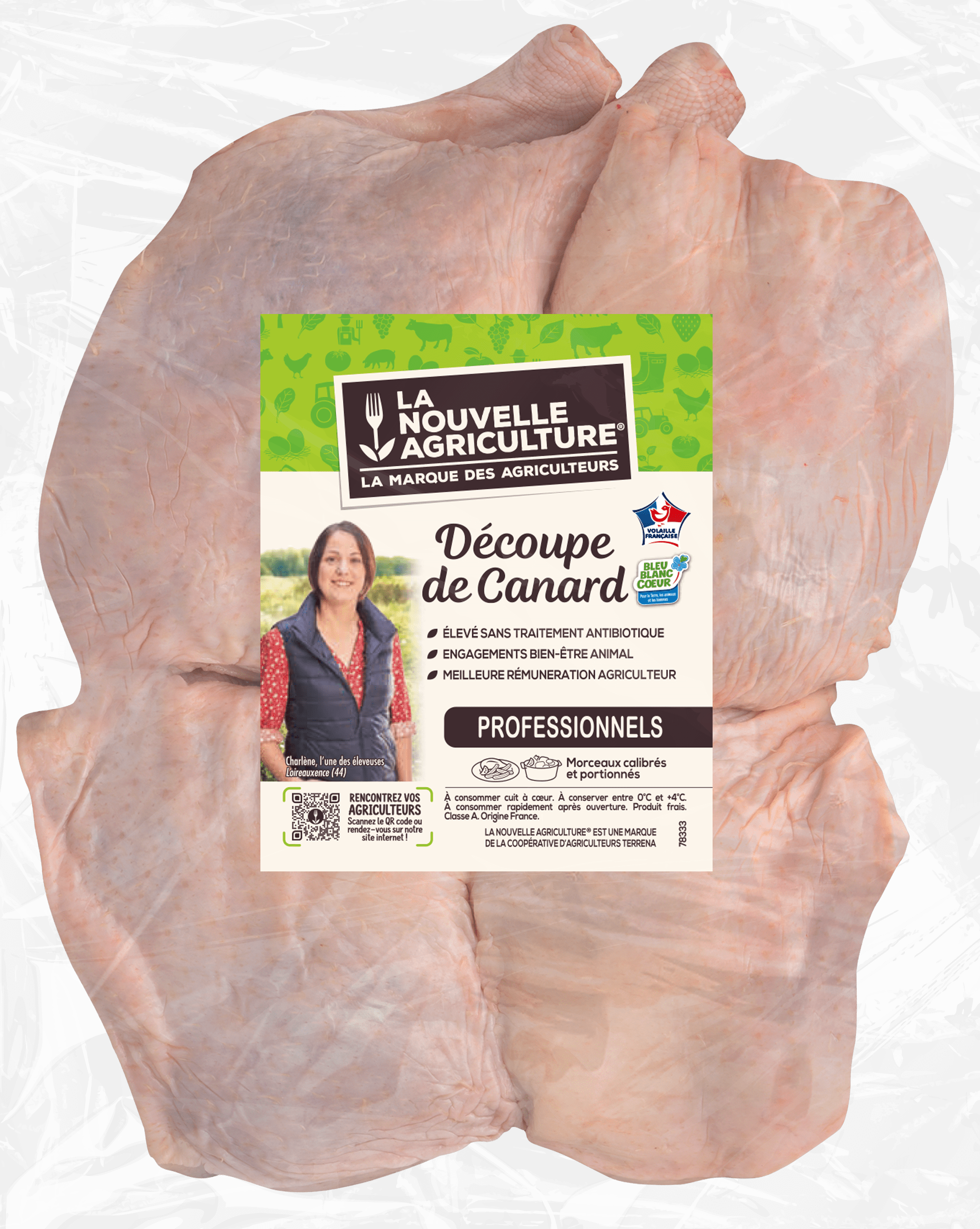 Pack produit de cuisse de canard gamme professionnelle La Nouvelle Agriculture