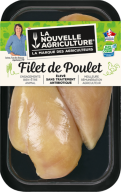 Pack produit de filet de poulet Bleu-Blanc-Cœur La Nouvelle Agriculture