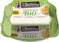 Pack produit d'Œufs Bio Idéal Coque La Nouvelle Agriculture